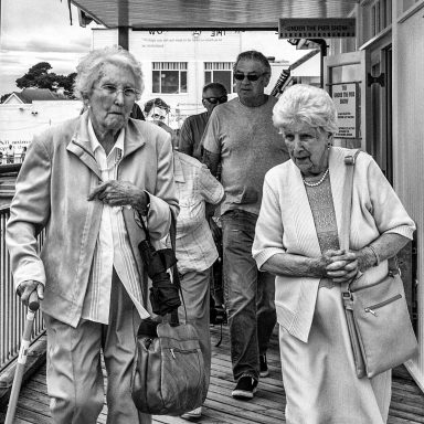 Two elderly ladies